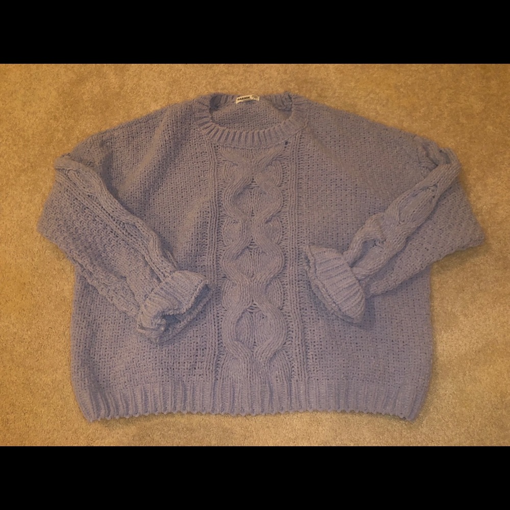 Chunky knit sweater